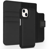 Accezz Premium Leather 2 in 1 Klapphülle für das iPhone 13 Mini - Schwarz