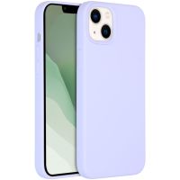 Accezz Liquid Silicone Backcover für das iPhone 14 Plus - Violett