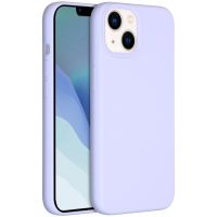 Accezz Liquid Silicone Backcover mit MagSafe für das iPhone 14 - Violett