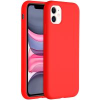 Accezz Liquid Silikoncase Rot für das iPhone 11