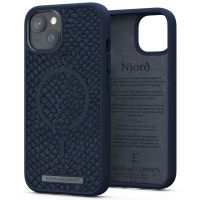 Njorð Collections Salmon Leather MagSafe Case für das iPhone 13 - Petrol