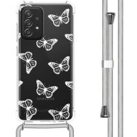 iMoshion Design Hülle mit Band für das Samsung Galaxy A52(s) (5G/4G) - Butterfly