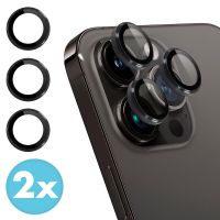 iMoshion ﻿2er-Pack Objektivschutz für Kamera für das iPhone 14 Pro / 14 Pro Max - Grau