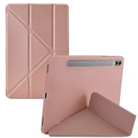 iMoshion Origami Klapphülle für das Samsung Galaxy Tab S9 - Rose Gold