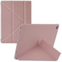 iMoshion Origami Klapphülle für das Lenovo Tab M10 Plus (3rd gen) - Rose Gold