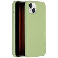 Accezz Liquid Silikoncase mit MagSafe für das iPhone 15 Plus - Grün