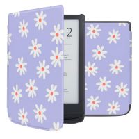 iMoshion Design Slim Hard Case Sleepcover für das Pocketbook Touch Lux 5 / HD 3 / Basic Lux 4 / Vivlio Lux 5 - Flowers Distance