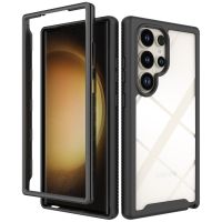 iMoshion 360° Full Protective Case für das Samsung Galaxy S24 Ultra - Schwarz