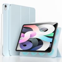 iMoshion Magnetic Klapphülle für das iPad Air 5 (2022) / Air 4 (2020) - Hellblau