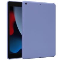 Accezz Liquid Silicone Back Cover für das iPad 10.2 (2019 / 2020 / 2021) - Violett