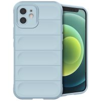 iMoshion EasyGrip Back Cover für das iPhone 12 - Hellblau