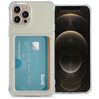iMoshion Soft Case Back Cover mit Kartenhalter für das iPhone 12 Pro Max - Transparent