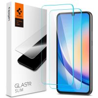 Spigen GLAStR Slim Displayschutzfolie + Applicator 2-pack für das Samsung Galaxy A34 (5G)