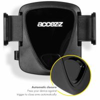 Accezz Telefonhalter für das Auto für das iPhone 12 Mini - universell - Armaturenbrett - Schwarz