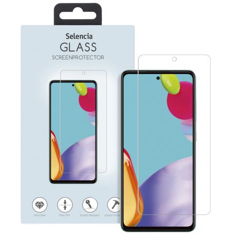 Selencia Displayschutz aus gehärtetem Glas für das Samsung Galaxy A52(s) (5G/4G) / A53