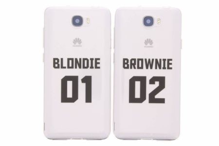 BFF Blondie Love TPU Hülle für Huawei Y5 2 / Y6 2 Compact