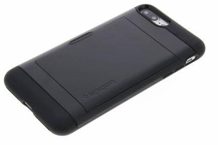 Spigen Schwarzer Slim Armor CS Case für iPhone 7 Plus