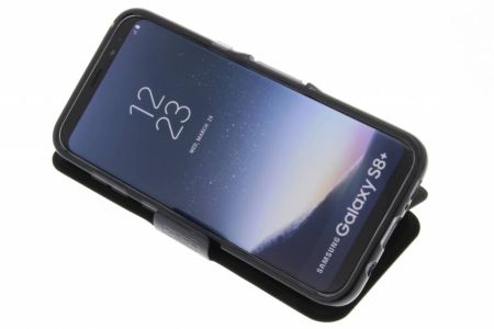 ZAGG Schwarzer D3O Oxford Klapphülle für Samsung Galaxy S8 Plus