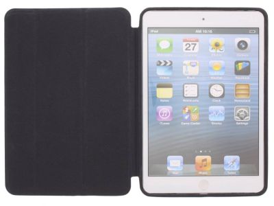Luxus Klapphülle Schwarz iPad Mini 3 (2014) / Mini 2 (2013) / Mini 1 (2012) 