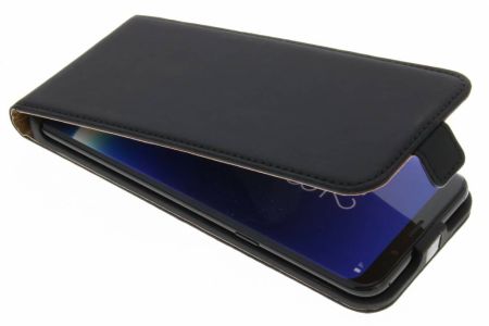 Schwarzes Luxus Flipcase für Samsung Galaxy S8 Plus