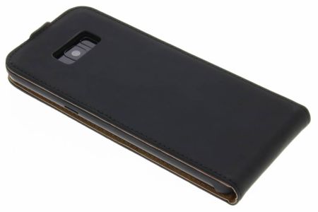 Schwarzes Luxus Flipcase für Samsung Galaxy S8 Plus