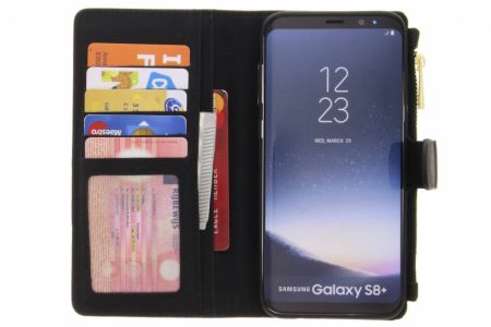 Luxuriöse Portemonnaie-Klapphülle für das Samsung Galaxy S8 Plus
