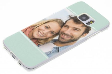 Gestalte deine eigene Samsung Galaxy S7 Edge Gel Hülle - Transparent