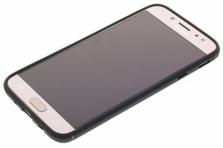 Schwarzer Brushed TPU Case Samsung Galaxy J7 (2017)
