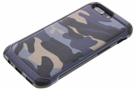 Blaue Camouflage Hardcase-Hülle für OnePlus 5