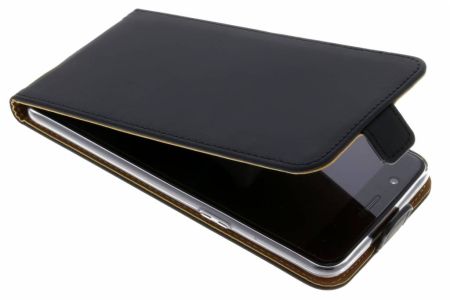 Schwarzer Luxus TPU Flipcase OnePlus 5