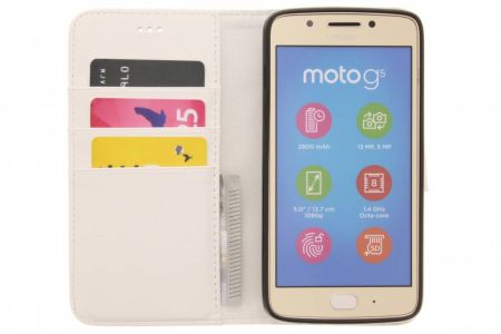 Design TPU Klapphülle für Motorola Moto G5