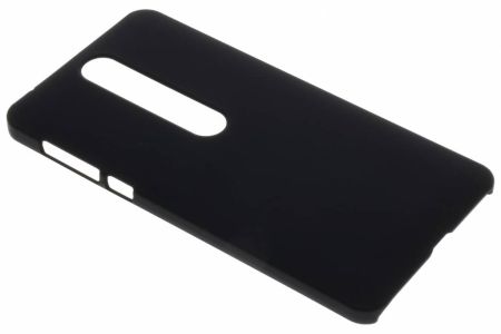 Schwarze Unifarbene Hardcase-Hülle für das Nokia 6.1