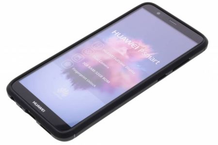 Schwarzer Brushed TPU Case Huawei P Smart