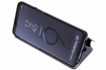 Samsung Schwarzes Original Clear View Standing Klapphülle für das Galaxy S9