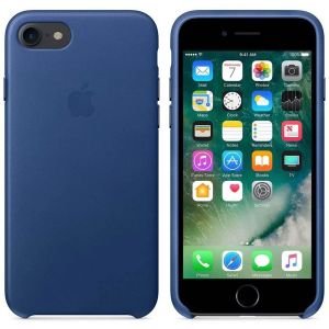 Apple Leder-Case für das iPhone SE (2022 / 2020) / 8 / 7 - Sapphire