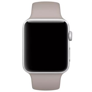 Apple Sport Band für Apple Watch Series 1-9 / SE / Ultra (2) - 42/44/45/49 mm - Pebble