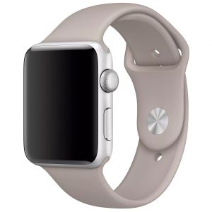 Apple Sport Band für Apple Watch Series 1-9 / SE / Ultra (2) - 42/44/45/49 mm - Pebble