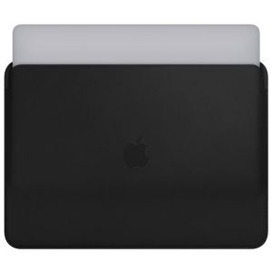 Apple Leather Sleeve für das MacBook 13 Zoll - Schwarz