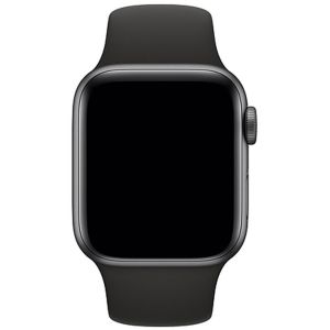 Apple Sport Band für Apple Watch Series 1-9 / SE - 38/40/41 mm - Schwarz