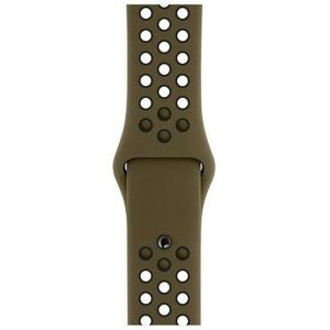 Apple Nike Sport Band Apple Watch Series 1-9 / SE - 38/40/41 mm - Olive Flak / Black