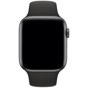 Apple Sport Band für Apple Watch Series 1-9 / SE / Ultra (2) - XL / 42/44/45/49 mm - Schwarz
