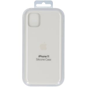 Apple Silikon-Case weiß für das iPhone 11