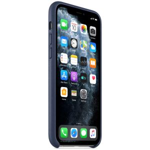 Apple Leder-Case Midnight Blue für das iPhone 11 Pro