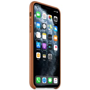 Apple Leder-Case Saddle Brown für das iPhone 11 Pro Max
