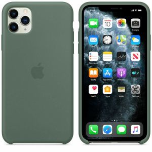 Apple Silikon-Case für das iPhone 11 Pro - Pine Green