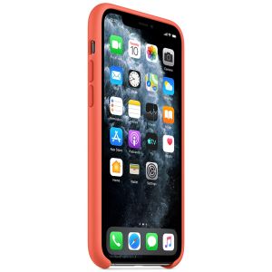 Apple Silikon-Case Clementine Orange für das iPhone 11 Pro
