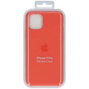 Apple Silikon-Case Clementine Orange für das iPhone 11 Pro