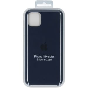 Apple Silikon-Case Midnight Blue für das iPhone 11 Pro Max