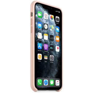 Apple Silikon-Case Pink Sand für das iPhone 11 Pro Max