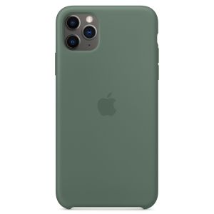 Apple Silikon-Case für das iPhone 11 Pro Max - Pine Green